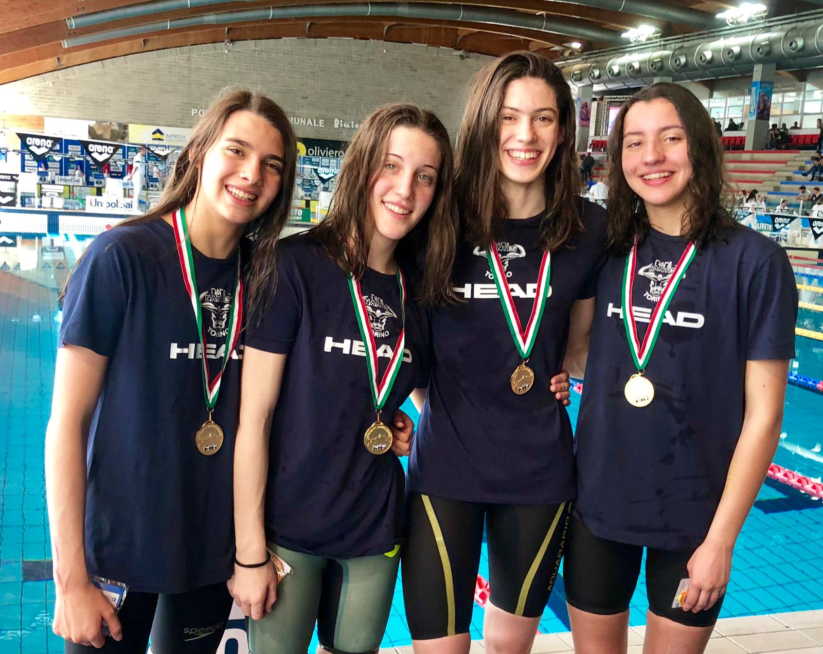 Criteria, day 2: ori di Gorlier, Molino e 4 X 100 stile libero Ragazze! Beatrice Demasi e Lasorsa di bronzo