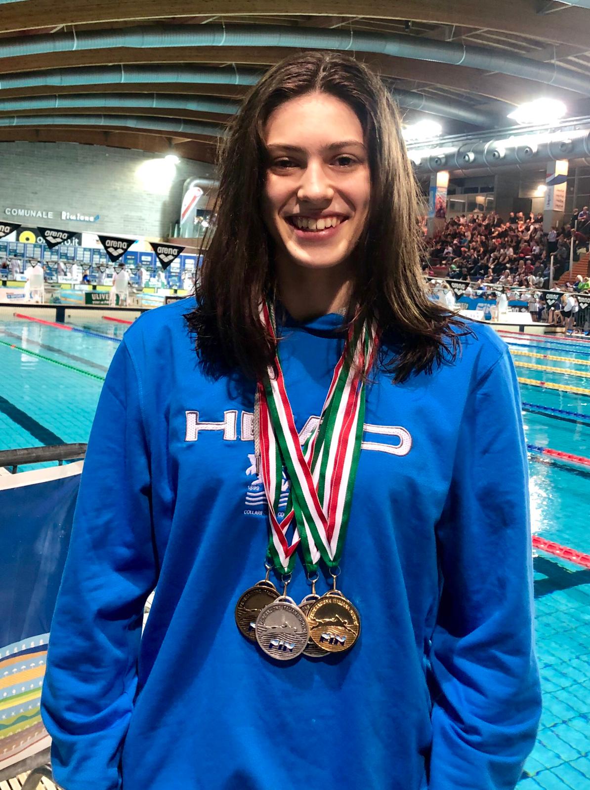 Criteria, day 1: tripletta di Giada Gorlier! Beatrice Demasi, Ginevra Molino e 4 X 200 Ragazze sul podio