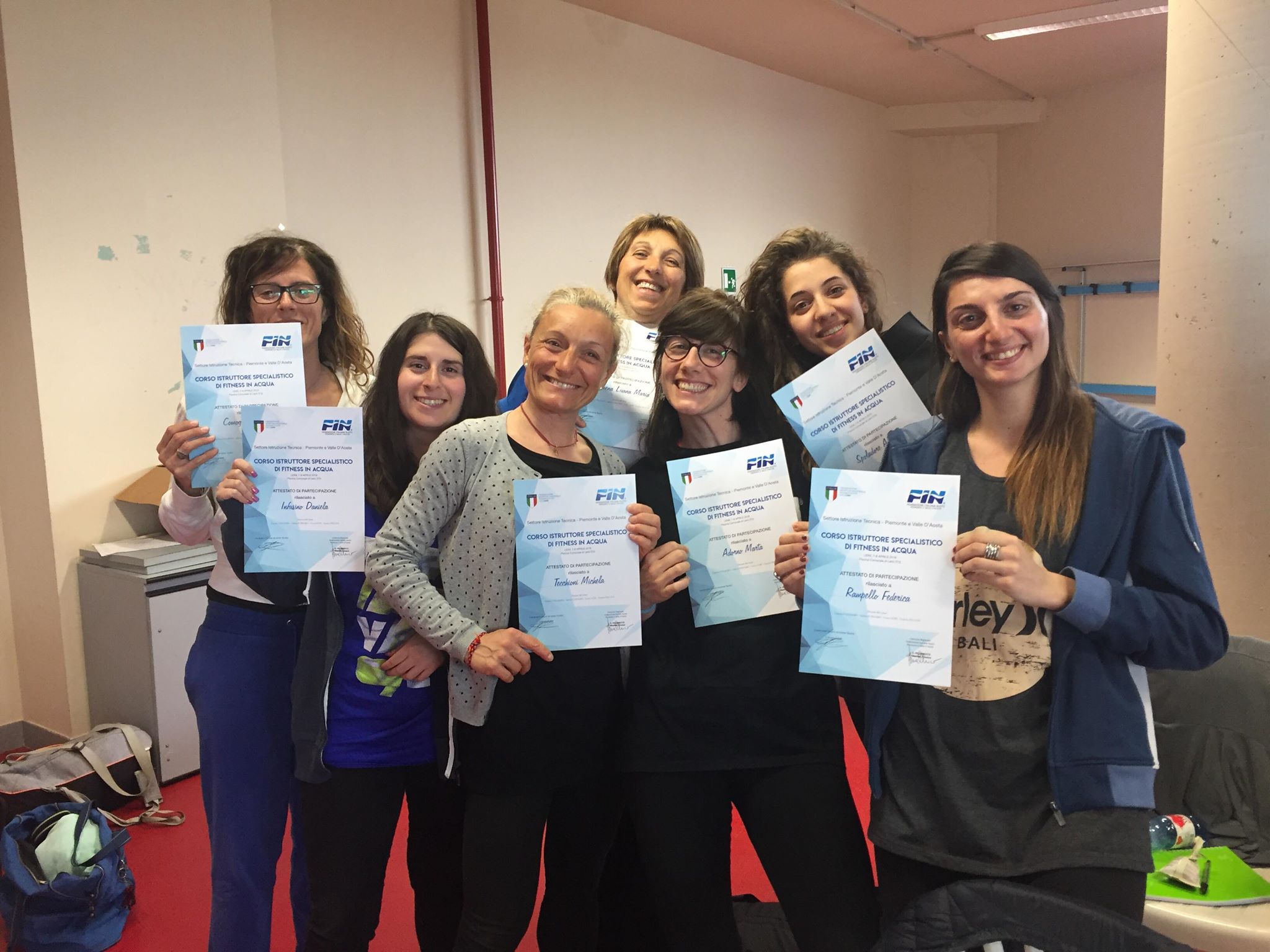 Corso di istruttore specialistico di fitness, Rnt presente!